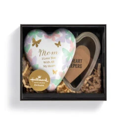 Demdaco With All My Heart Art Heart Keeper Trinket Box -Home Improvement Store Art Heart Resin and Metal Trinket Dish 1003480437 03