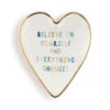 Demdaco Believe In Yourself Art Heart Trinket Dish -Home Improvement Store Believe In Yourself Art Heart Trinket Dish 1003480395 01