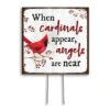 My Word! Cardinal Plant Poke Accent Sign -Home Improvement Store Cardinal Plant Accent Sign 77801 01