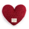 Demdaco Red Giving Heart Pillow -Home Improvement Store Christmas Red Knitted Giving Heart Pillow 1004440111 01