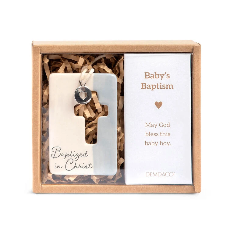 Demdaco Blue Baptism Token 4 Demdaco Blue Baptism Token - Image 2