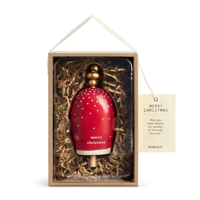 Demdaco Merry Christmas Bell 4 Demdaco Merry Christmas Bell - Image 2