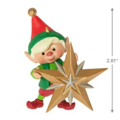 Hallmark North Pole Tree Trimmers Ornament 10 Hallmark North Pole Tree Trimmers Ornament -Home Improvement Store Elf With Christmas Tree Keepsake Ornament 1799QXR8069 03