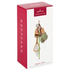 Hallmark Feelin' Fishy 2023 Ornament -Home Improvement Store Fishing Gear Keepsake Ornament 1699QGO2899 04