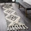 NuLOOM Yara Shaggy Helix Diamonds Area Rug
