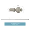 1-Inch Curtain Rod- Decorative Modern Urn Finials & Hardware- For Home Decor In Bedroom, Living Room & Kitchen, 48-84-Inch By Lavish Home (Gray) 1 1-Inch Curtain Rod- Decorative Modern Urn Finials & Hardware- For Home Decor In Bedroom, Living Room & Kitchen, 48-84-Inch By Lavish Home (Gray) -Home Improvement Store GUEST 00d0d171 8bb2 4255 a683 bc148e66b05a