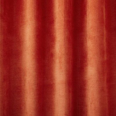 1pc Light Filtering Velvet Macrame Trim Window Curtain Panel Burnt Orange - Opalhouse™ Designed With Jungalow™ 5 1pc Light Filtering Velvet Macrame Trim Window Curtain Panel Burnt Orange - Opalhouse™ Designed With Jungalow™ - Image 3