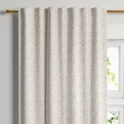 1pc Blackout Doral Window Curtain Panel Cream - Project 62™ -Home Improvement Store GUEST 02f6177d 573e 4615 ae8f eb440121d54d