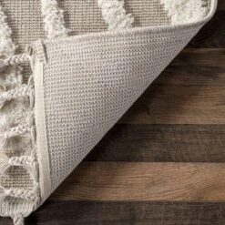 Nuloom Ianthe Abstract 5x8 Indoor Area Rug For Living Room Bedroom Dining Room Kitchen, Beige/Ivory -Home Improvement Store GUEST 03159229 4a3a 44ac 8125 cadc8a0d6b38