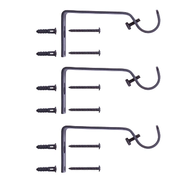 Kenney Irvington 3/4" Standard Decorative Window Curtain Rod 3 Kenney Irvington 3/4" Standard Decorative Window Curtain Rod