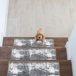 World Rug Gallery Distressed Contemporary Bohemian Non-Slip Stair Treads 16 World Rug Gallery Distressed Contemporary Bohemian Non-Slip Stair Treads -Home Improvement Store GUEST 0461bfb6 c330 45c3 9ca3 95724e46734b