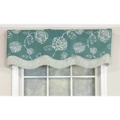 Pouf Floral Glory 3in Rod Pocket Layered Window Valance 50in X 16in By RLF Home 9 Pouf Floral Glory 3in Rod Pocket Layered Window Valance 50in X 16in By RLF Home -Home Improvement Store GUEST 04c6541a 8987 4259 975d f33219f86ed0