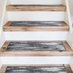 World Rug Gallery Distressed Abstract Non-Slip Stair Treads 14 World Rug Gallery Distressed Abstract Non-Slip Stair Treads -Home Improvement Store GUEST 06ccd102 ffa8 4ad9 9920 e95805f2c001