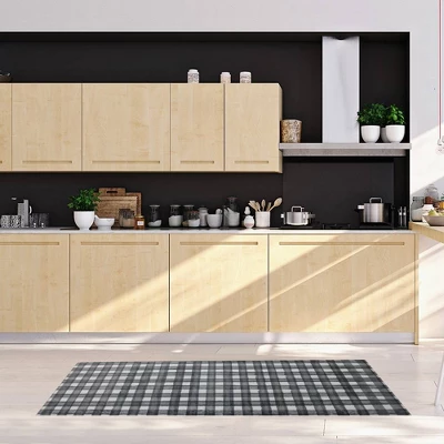 J&V TEXTILES 20" X 55" Anti-Fatigue Kitchen Runner Mat Buffalo: Non-Skid, Stain & Water-Resistant, Medium Pile, Indoor Use 5 J&V TEXTILES 20" X 55" Anti-Fatigue Kitchen Runner Mat Buffalo: Non-Skid, Stain & Water-Resistant, Medium Pile, Indoor Use - Image 3