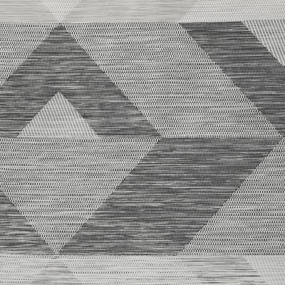 1pc 52"x84" Light Filtering Tristar Curtain Panel Beige/Light Gray - Habitat 3 1pc 52"x84" Light Filtering Tristar Curtain Panel Beige/Light Gray - Habitat