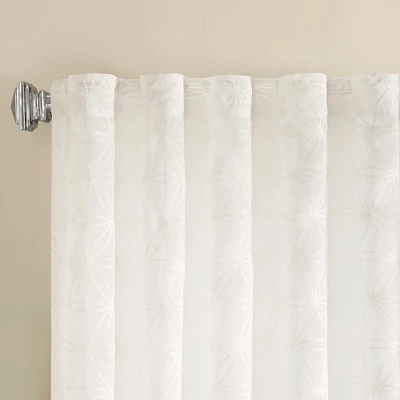 Vera Sheer Embroidered Window Panel 3 Vera Sheer Embroidered Window Panel