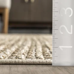 NuLOOM Tinslee Textured Farmhouse Area Rug -Home Improvement Store GUEST 0a1b0799 5566 4059 9366 3dd2a4a60b6b