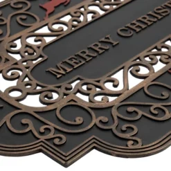 Northlight Black And Copper Reindeer "Merry Christmas" Doormat 18" X 30" -Home Improvement Store GUEST 0aeef447 9e4f 4e15 bc5a 0020abe49db1