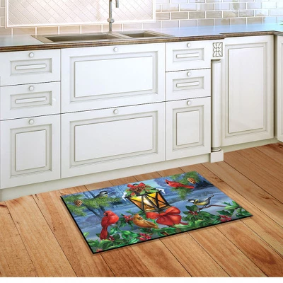 Lantern Glow Gathering Winter Doormat 30" X 18" Indoor Outdoor Briarwood Lane 6 Lantern Glow Gathering Winter Doormat 30" X 18" Indoor Outdoor Briarwood Lane - Image 4