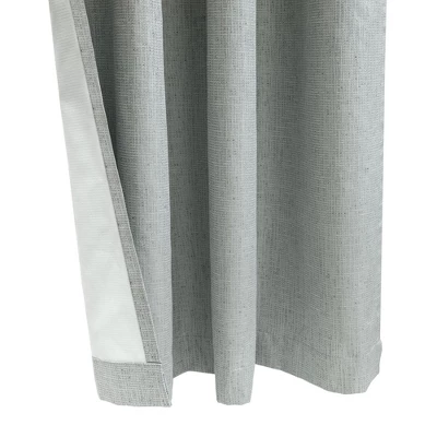 Thermaplus Denver Blackout Dual Header Contemporary And Classic Styles Curtain Panel For Any Window Silver 5 Thermaplus Denver Blackout Dual Header Contemporary And Classic Styles Curtain Panel For Any Window Silver - Image 3