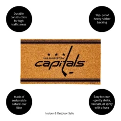 Evergreen Washington Capitals Logo Turf Mat, Brown- 28 X 16 Inches Indoor Outdoor Doormat 10 Evergreen Washington Capitals Logo Turf Mat, Brown- 28 X 16 Inches Indoor Outdoor Doormat -Home Improvement Store GUEST 11f30113 803c 4f2e 8e21 f4c3db658b26