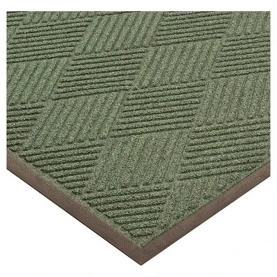 Dark Green Solid Doormat - (4'x6') - HomeTrax 5 Dark Green Solid Doormat - (4'x6') - HomeTrax - Image 3