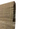 72" X 72" Outdoor Imperial Matchstick Rayon From Bamboo Cord-Free Natural Rollup Blinds Driftwood - Radiance