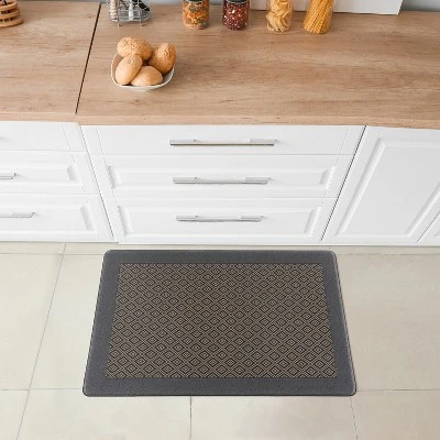 World Rug Gallery Geometric Textline Anti-Fatigue Standing Mat 10 World Rug Gallery Geometric Textline Anti-Fatigue Standing Mat - Image 8