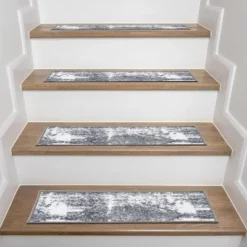 World Rug Gallery Distressed Contemporary Bohemian Non-Slip Stair Treads 15 World Rug Gallery Distressed Contemporary Bohemian Non-Slip Stair Treads -Home Improvement Store GUEST 1477d45e 92b2 46ee 8ca9 78dc22c2c64f