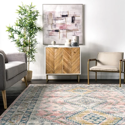 NuLOOM Louise Global Diamond Area Rug 9 NuLOOM Louise Global Diamond Area Rug - Image 7