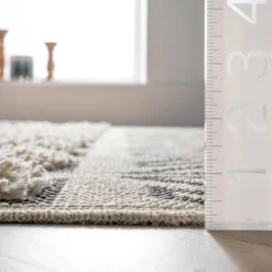 NuLOOM Zuri Shaggy Banded Area Rug -Home Improvement Store GUEST 14ce63e1 92ee 4d89 86c8 8510d1f74435