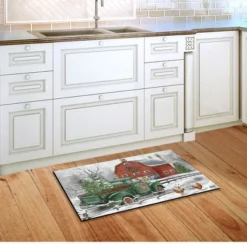 Christmas On The Farm Doormat 30" X 18" Indoor Outdoor Briarwood Lane -Home Improvement Store GUEST 168810cc eccb 4dec b62e 210ff2690684