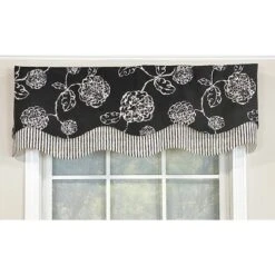 Pouf Floral Glory 3in Rod Pocket Layered Window Valance 50in X 16in By RLF Home 8 Pouf Floral Glory 3in Rod Pocket Layered Window Valance 50in X 16in By RLF Home -Home Improvement Store GUEST 16a7efc9 a522 4fee a8e7 603c528b9932