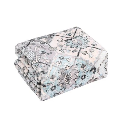 Garvee 3x5'Small Rugs Abstract Rug Non-Slip Front Door Rugs,Washable Rug Distressed Mat Throw Floor Carpet,Graygreen 5 Garvee 3x5'Small Rugs Abstract Rug Non-Slip Front Door Rugs,Washable Rug Distressed Mat Throw Floor Carpet,Graygreen - Image 3