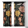 Miho TROPICAL Floral Night 84" X 50" Single Panel Blackout Window Curtain - Deny Designs 2 Miho TROPICAL Floral Night 84" X 50" Single Panel Blackout Window Curtain - Deny Designs -Home Improvement Store GUEST 17d9d80f 14cd 4f05 84c3 c9840ba8fff2