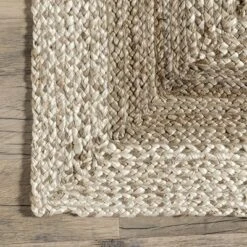 NuLOOM Charlene Braided Border Jute Area Rug -Home Improvement Store GUEST 187f240f 9505 4c3e b270 c4b7fcf4e65a