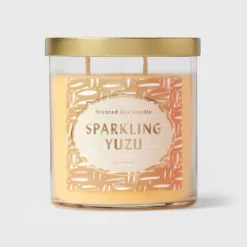 Lidded Glass Jar Candle Sparkling Yuzu - Opalhouse™ -Home Improvement Store GUEST 18fdf501 b6b7 4c07 9045 290aa3a8a15a