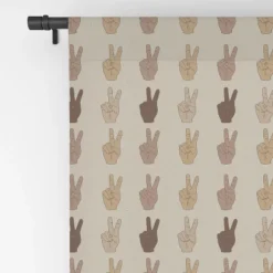 Iveta Abolina Peace Hands Tan 64" X 50" Single Panel Room Darkening Window Curtain - Deny Designs 7 Iveta Abolina Peace Hands Tan 64" X 50" Single Panel Room Darkening Window Curtain - Deny Designs -Home Improvement Store GUEST 1a0caddd 6299 4b45 8ab4 37278d3962e5