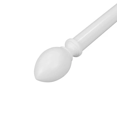 2PC 4FT 1-3/8" SMOOTH POLE WITH CONNECTOR SCREW White 5 2PC 4FT 1-3/8" SMOOTH POLE WITH CONNECTOR SCREW White - Image 3