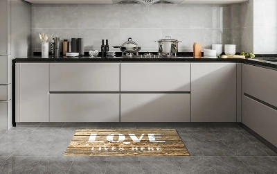 J&V TEXTILES 20" X 39" Comfort Collection Anti-Fatigue Kitchen Floor Mat (Love Lives Here) 3 J&V TEXTILES 20" X 39" Comfort Collection Anti-Fatigue Kitchen Floor Mat (Love Lives Here)