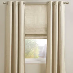 Aberdeen Printed Faux Silk Room Darkening Cordless Roman Blinds And Shade Taupe -Home Improvement Store GUEST 1c82ec25 1798 4948 8219 529e1da60828