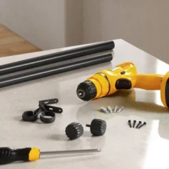 Umbra Cleo 1" Rod 66"x120" Matte Black 16 Umbra Cleo 1" Rod 66"x120" Matte Black -Home Improvement Store GUEST 1cd26895 2b46 4936 b8a6 1cb7d3bb3fed