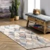 NuLOOM Saoirse Distressed Trellis Area Rug -Home Improvement Store GUEST 1edb4320 85d9 4254 ac5a a987a36d5b69
