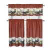 GoodGram Roosters & Sunflowers Complete 3 Piece Kitchen Curtain Tier & Valance Set - 58 In. W X 36 In. L 1 GoodGram Roosters & Sunflowers Complete 3 Piece Kitchen Curtain Tier & Valance Set - 58 In. W X 36 In. L -Home Improvement Store GUEST 237f9832 efdc 4781 ba22 8424974ac111