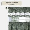 Kate Aurora Country Farmhouse Gingham Plaid Check Live~Laugh~Love 3 Pc Kitchen Curtain Set -Home Improvement Store GUEST 2489be56 9e73 4104 82c0 60cc2349569d