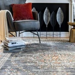 NuLOOM Penny Vintage Floral Medallion Area Rug -Home Improvement Store GUEST 26f300bf 2ef4 4f3a a364 0bee6f85b7a3