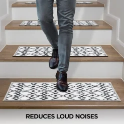 World Rug Gallery Modern Boho Design Non-Slip Stair Treads 13 World Rug Gallery Modern Boho Design Non-Slip Stair Treads -Home Improvement Store GUEST 27d3ac8f 4f24 46ff 8af3 bf4887e9a55a