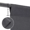 Trinity Blackout Curtains Thermal Insulated Tiers Rod Pocket For Kitchen