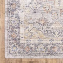 Marcel Vintage Traditional Medallion Area Rug Blue/Gold - Captiv8e Designs -Home Improvement Store GUEST 28b04b16 06ae 47a3 b36e 9aeb958ab9d5