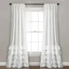Home Boutique Allison Ruffle Window Curtain Panels White 40X95 Set 1 Home Boutique Allison Ruffle Window Curtain Panels White 40X95 Set -Home Improvement Store GUEST 28b13538 9bb2 4837 b362 7a05e1365d4c